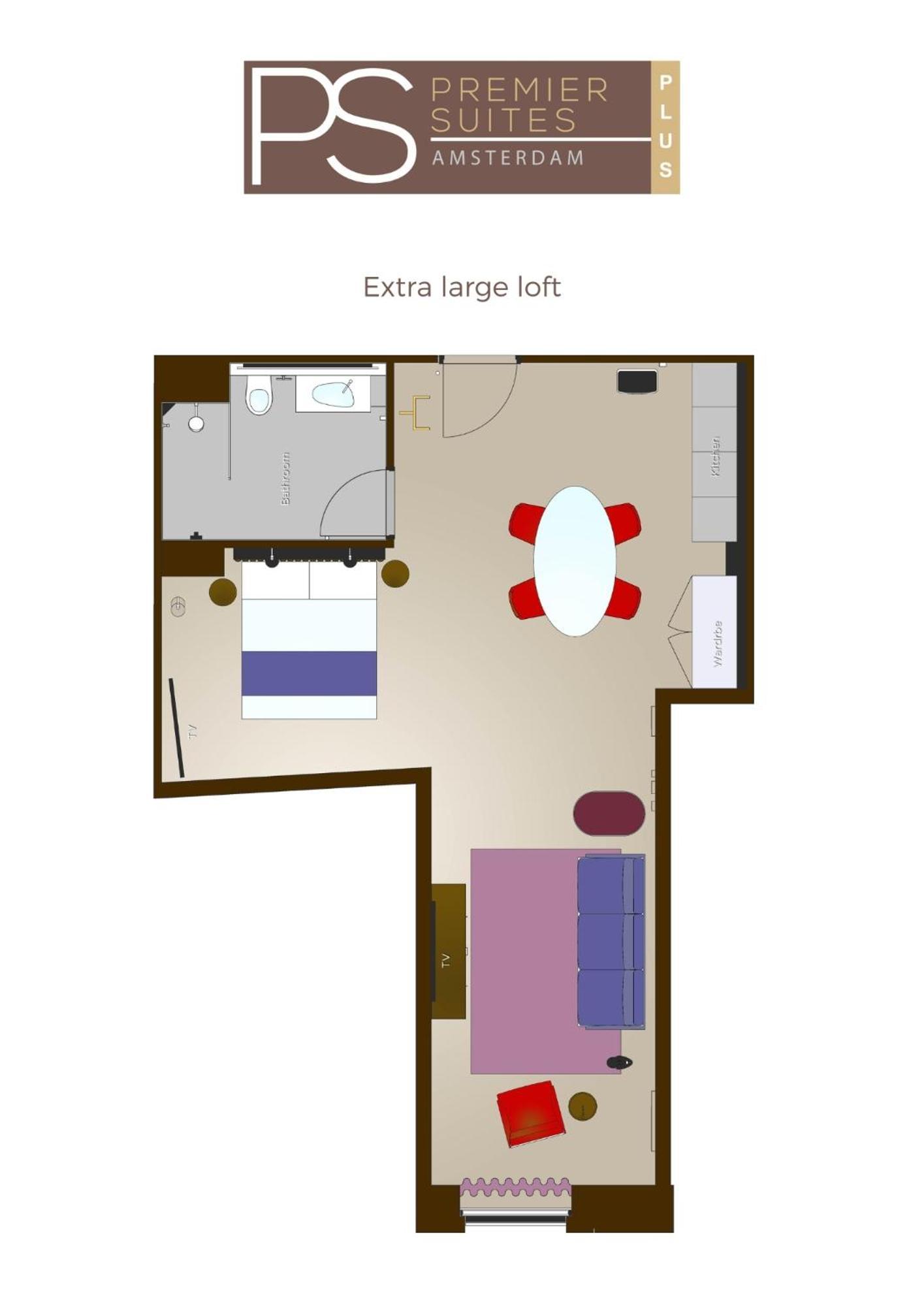 Premier Suites Амстердам Стая снимка